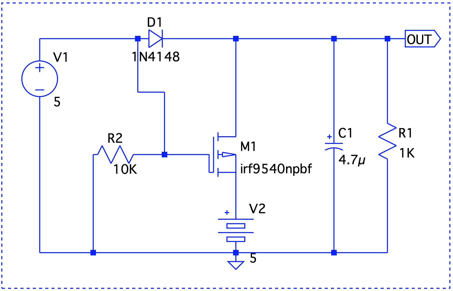 MOSFET as a switch